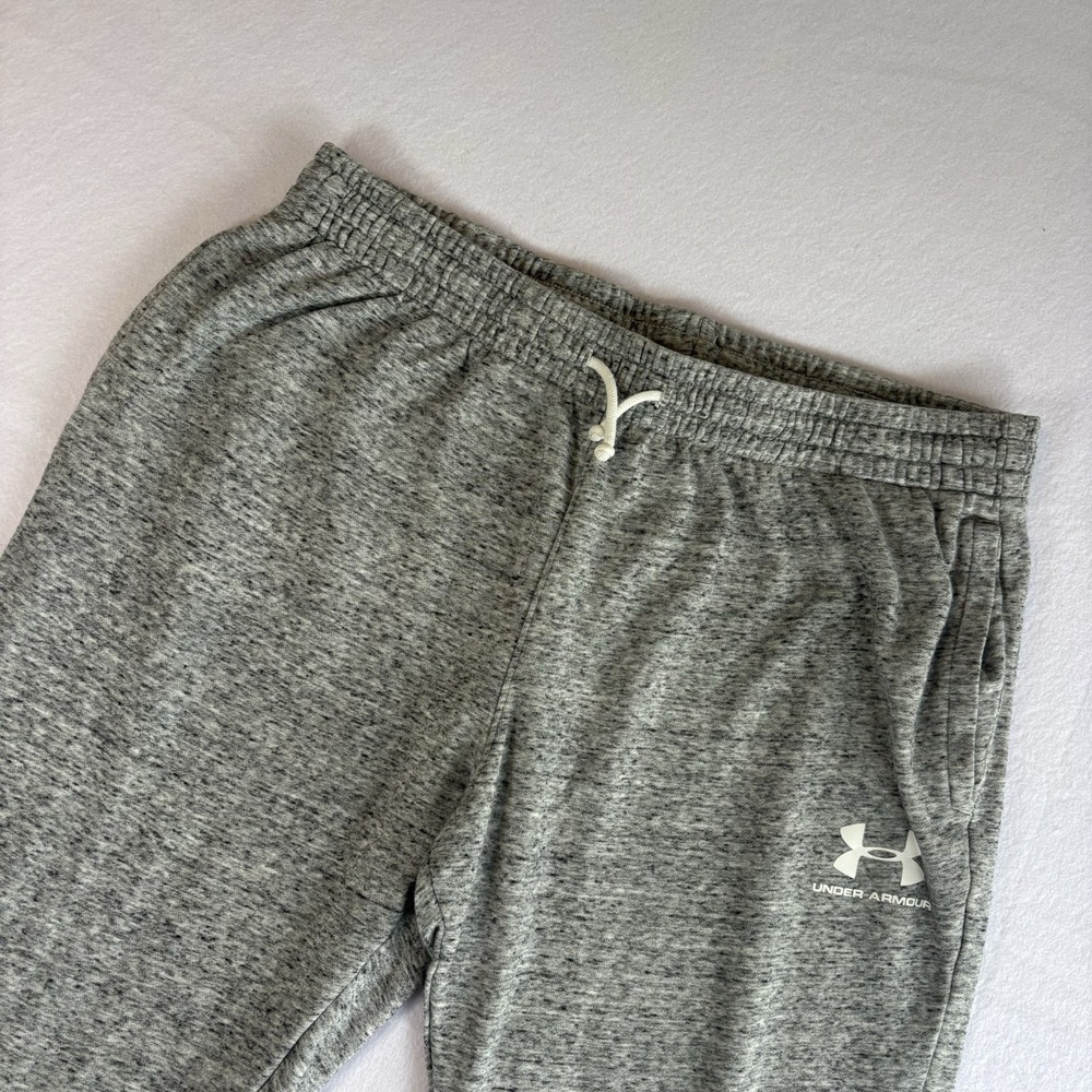 Under Armour Sweatpants Men's XXL Gray Drawstring Elastic Waist Pockets Jogger